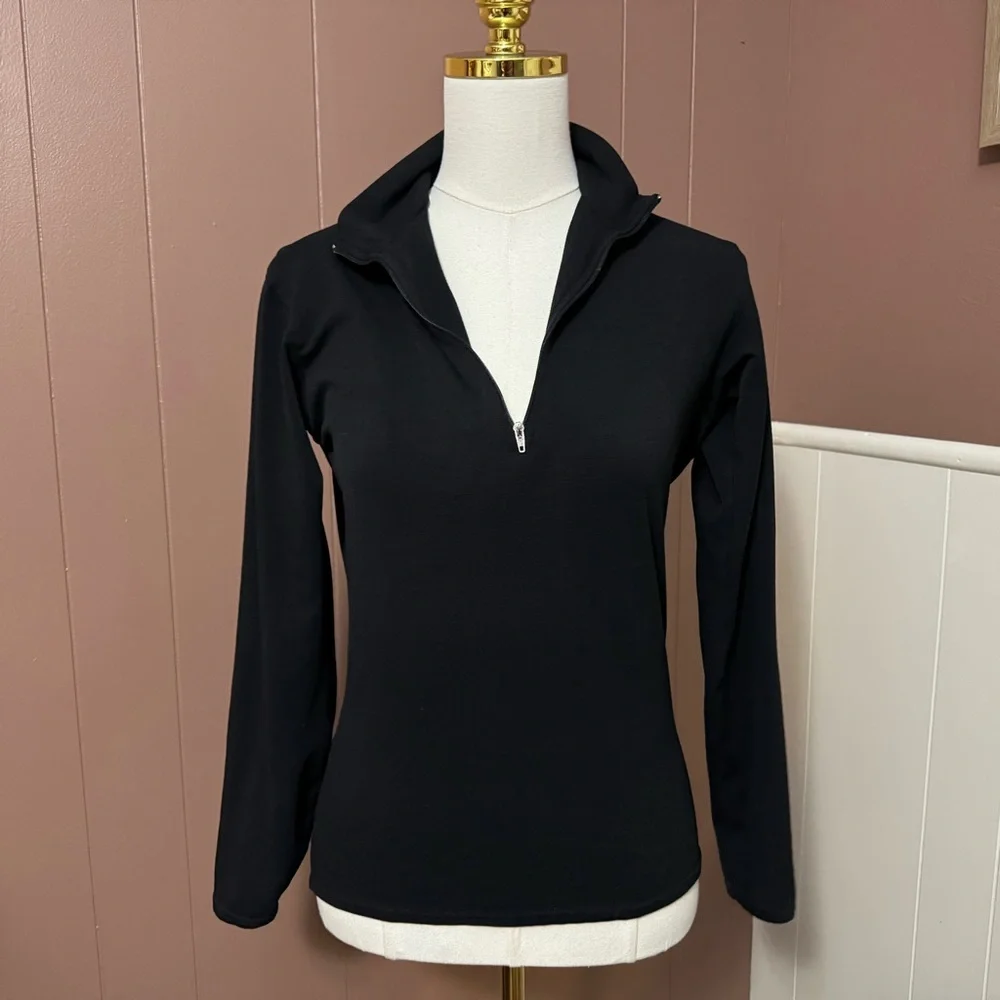 Patagonia Vintage Women’s Capilene Long Sleeve 1/2 Zip Pullover Packable Travel